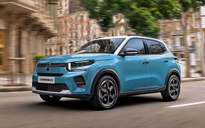 The modern and simple design of the Citroën C3 Auto!