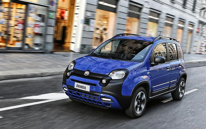 The hybrid version of the Fiat Panda!