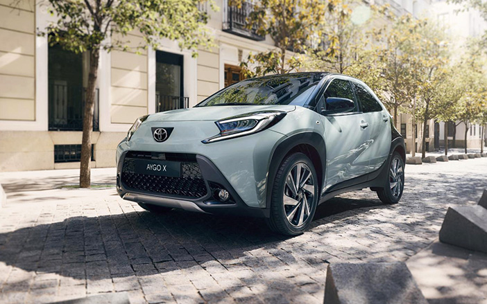 The new Toyota Aygo X!
